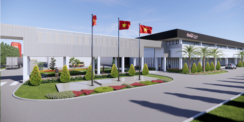  NHÀ MÁY COCACOLA LONG AN​