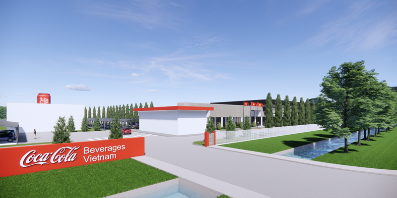  NHÀ MÁY COCACOLA LONG AN​