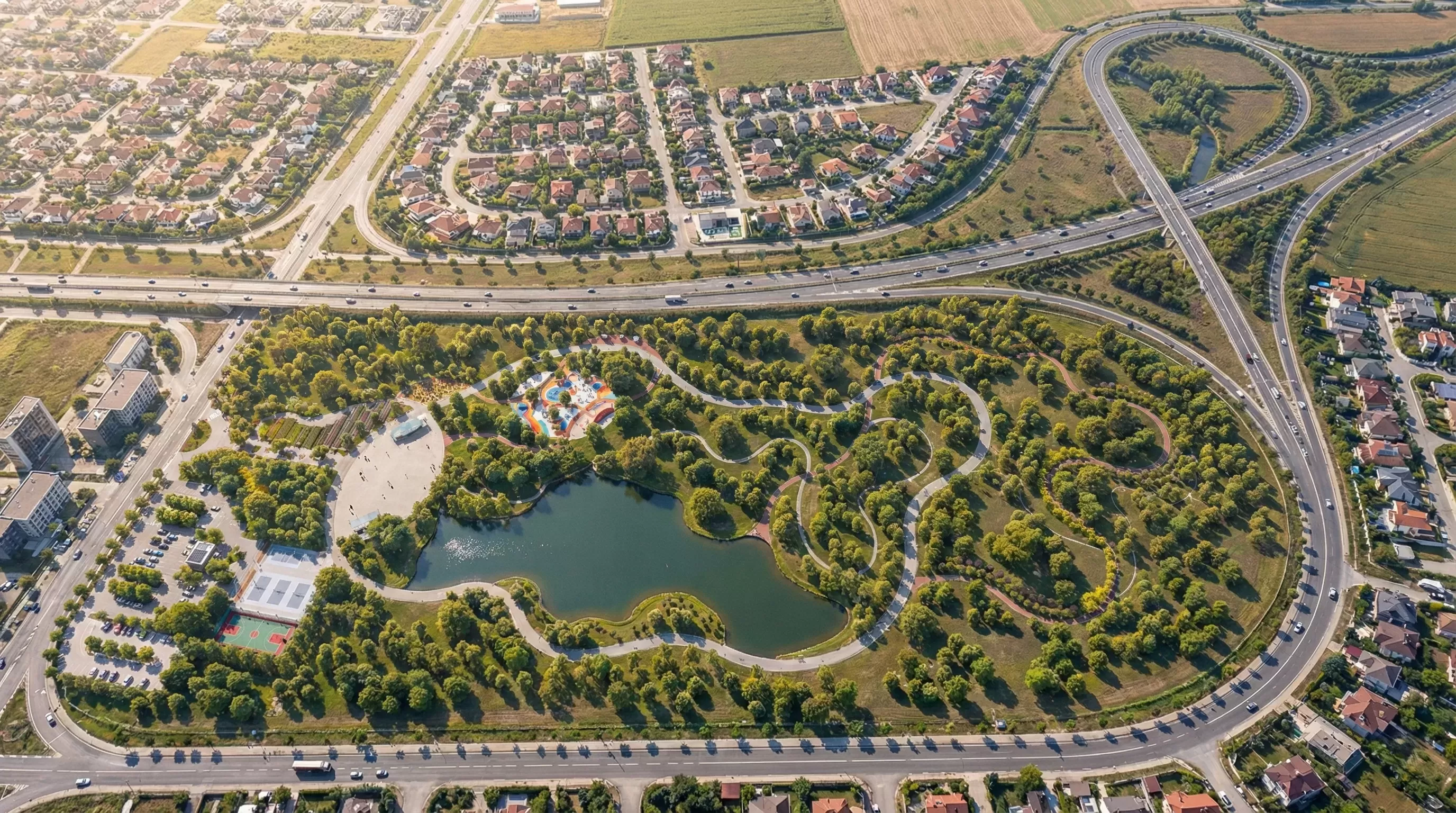 CÔNG VIÊN THUỘC DỰ ÁN ĐƯỜNG VÀNH ĐAI 3