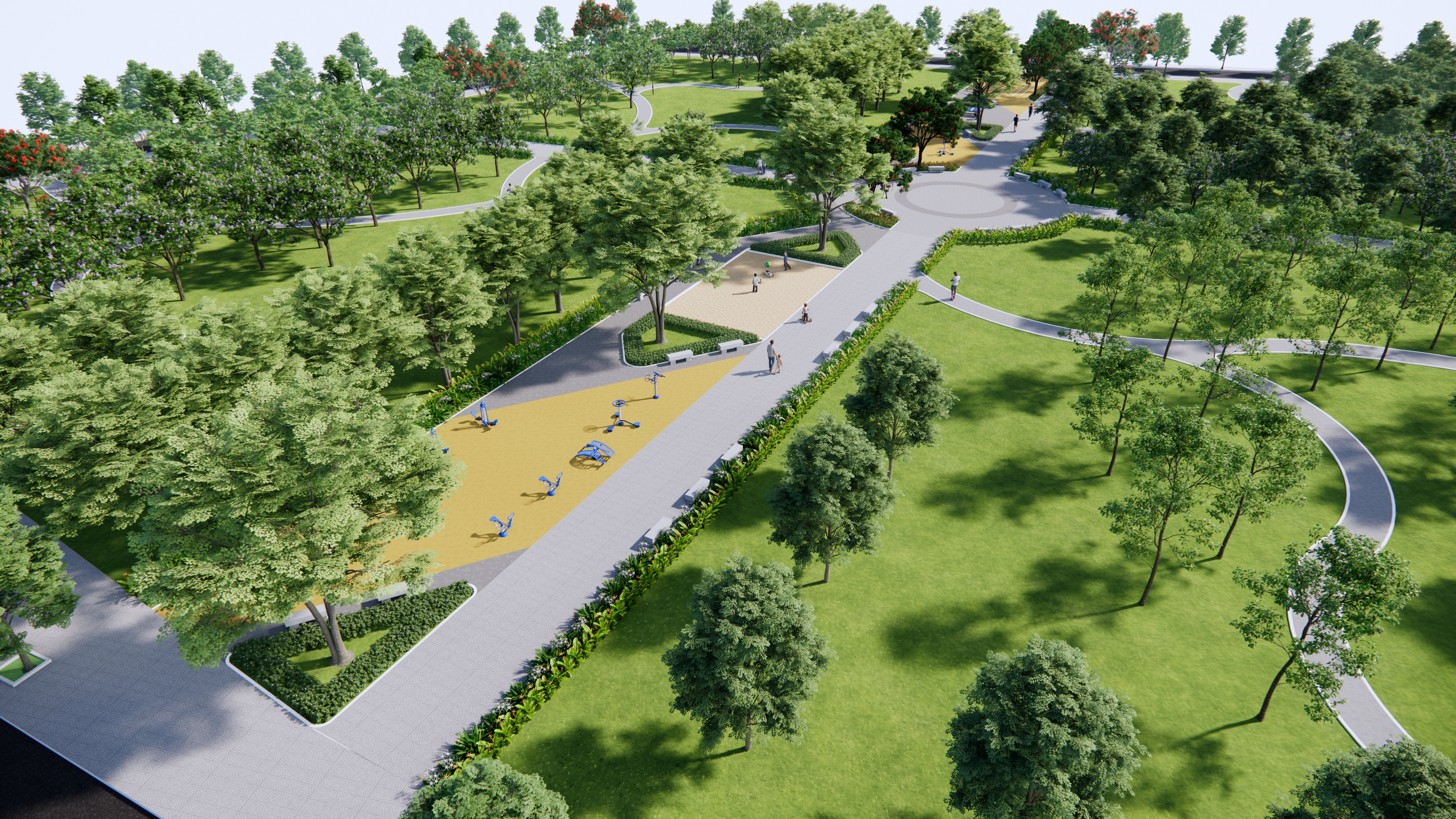 CÔNG VIÊN KHU DÂN CƯ RẠCH CHIẾC