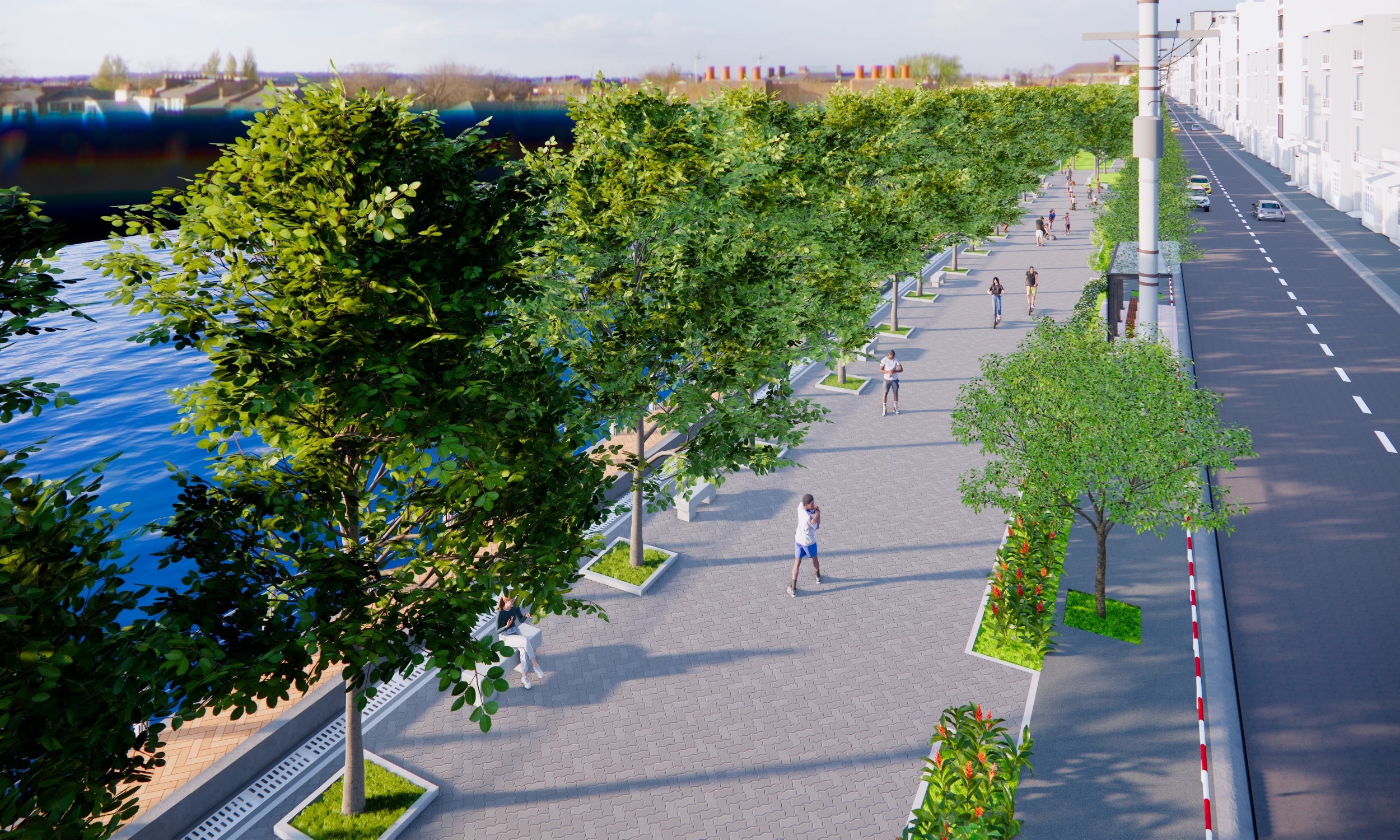 CÔNG VIÊN BỜ KÈ QUẬN 7