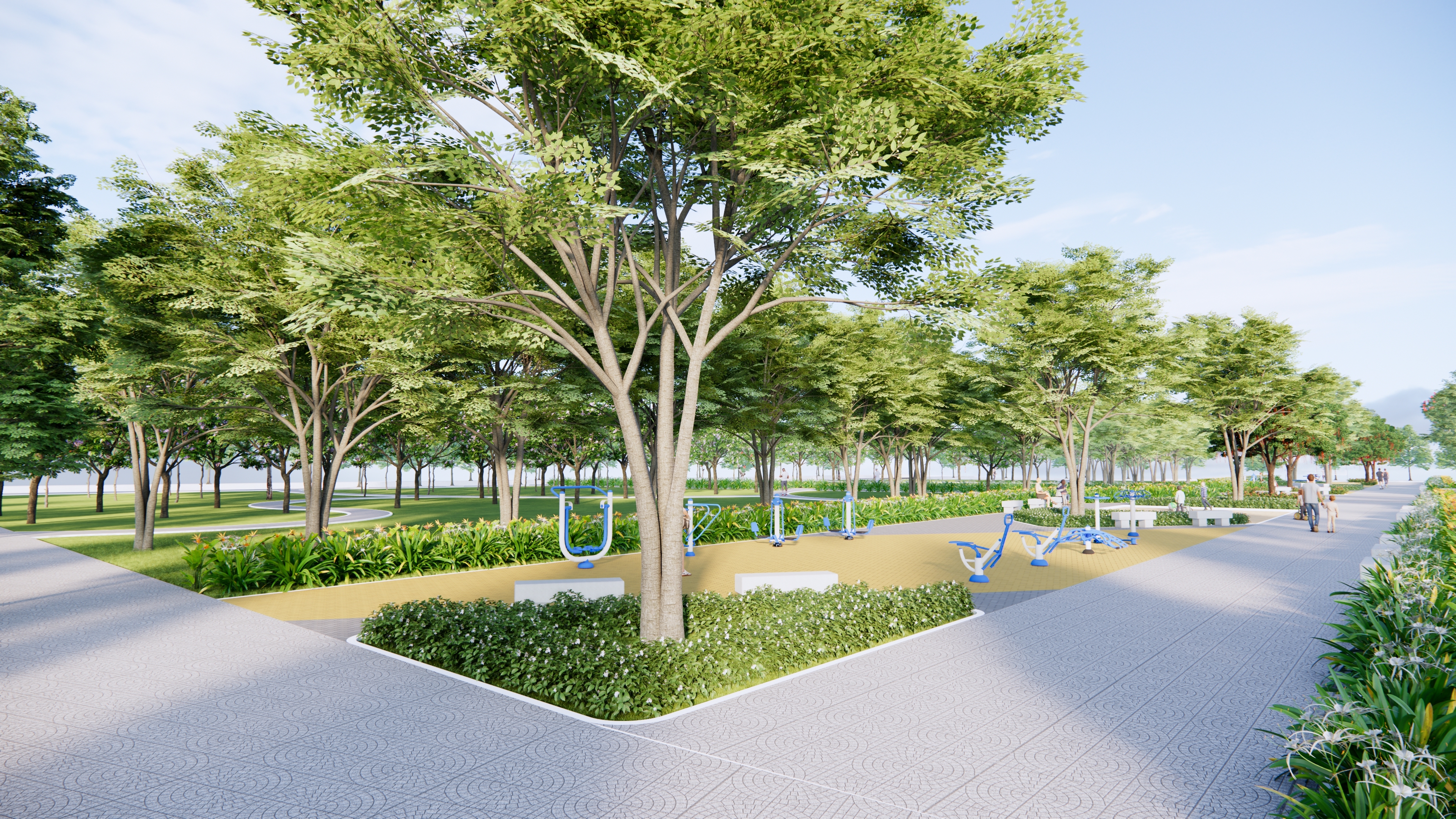 CÔNG VIÊN KHU DÂN CƯ RẠCH CHIẾC