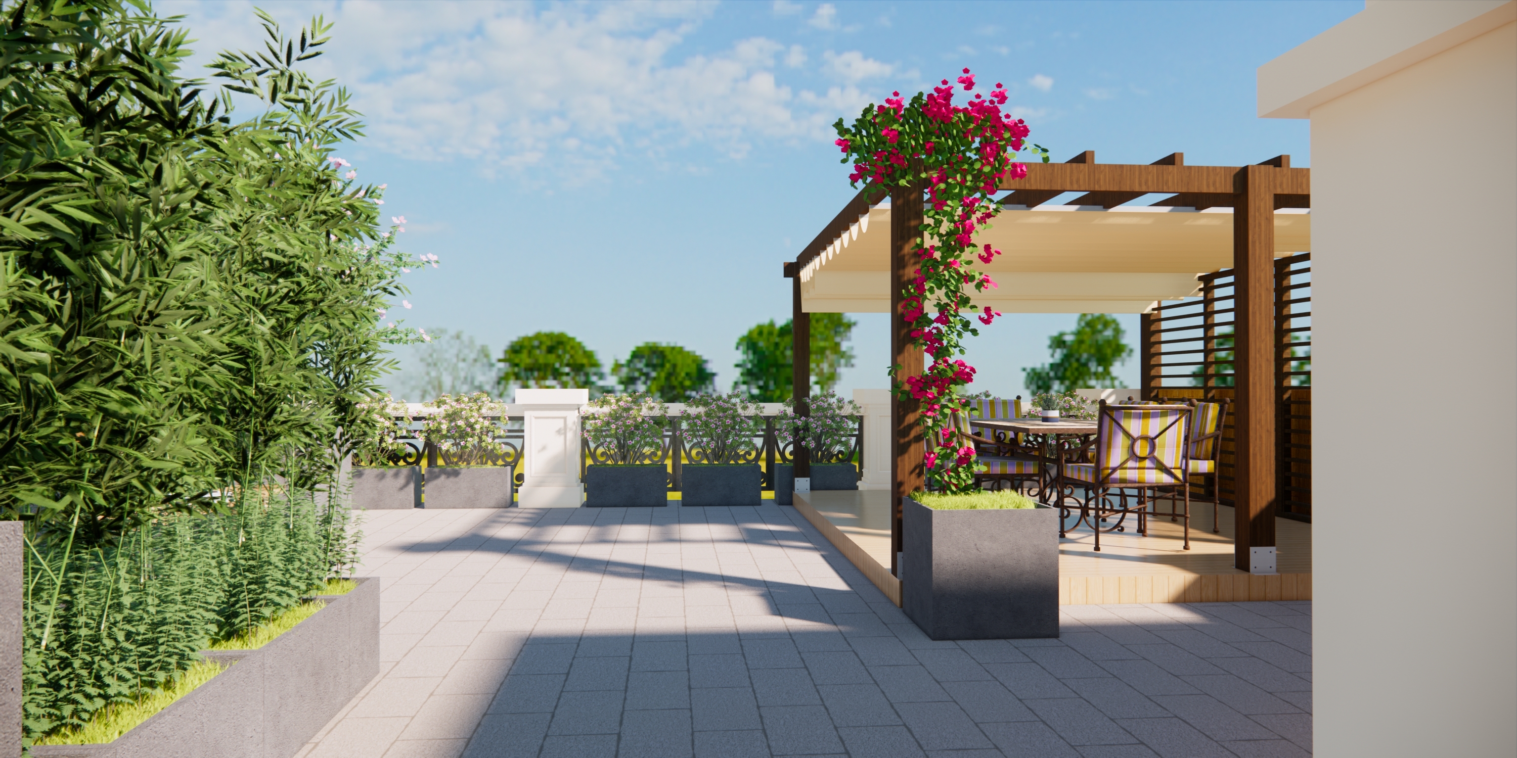 SÂN THƯỢNG NHÀ PHỐ