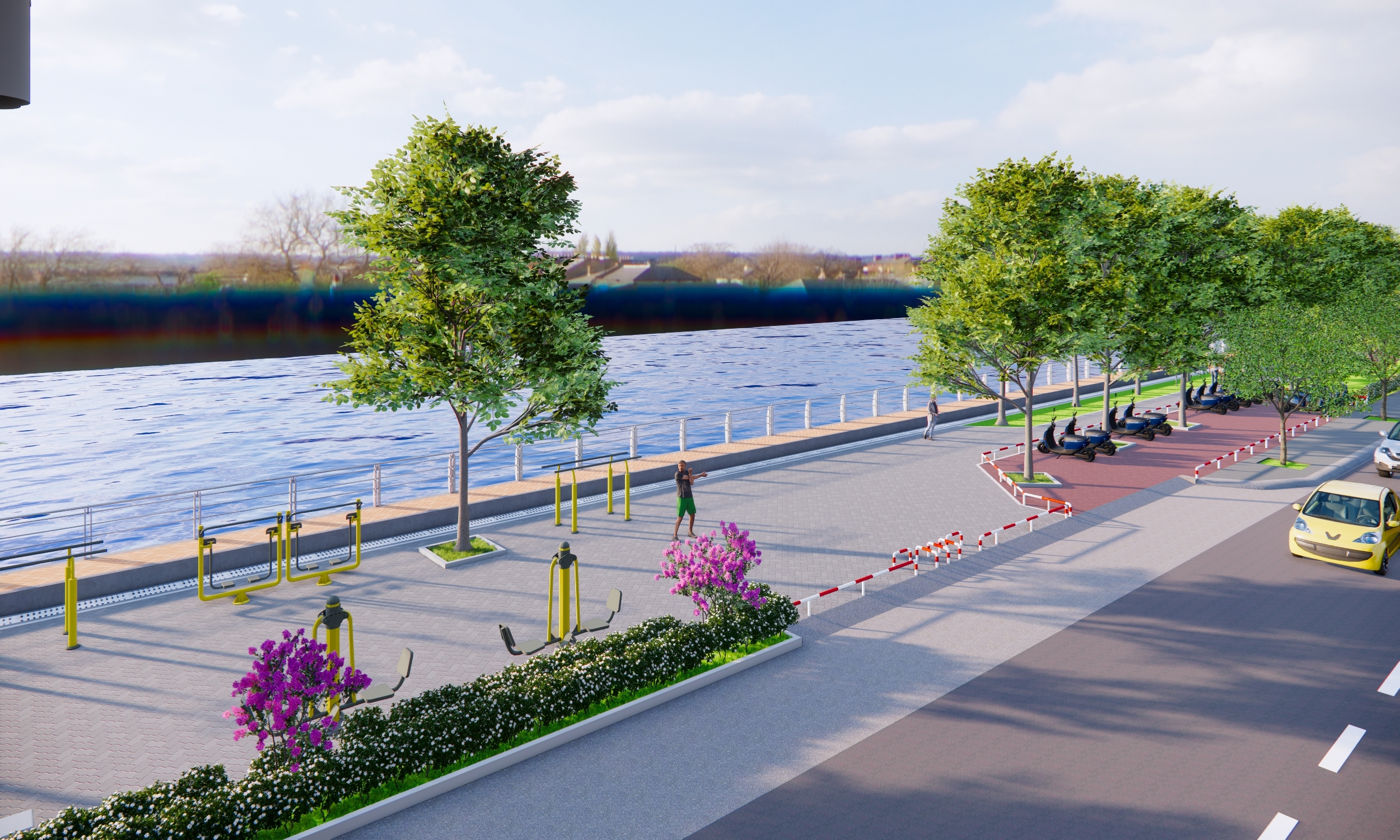 CÔNG VIÊN BỜ KÈ QUẬN 7