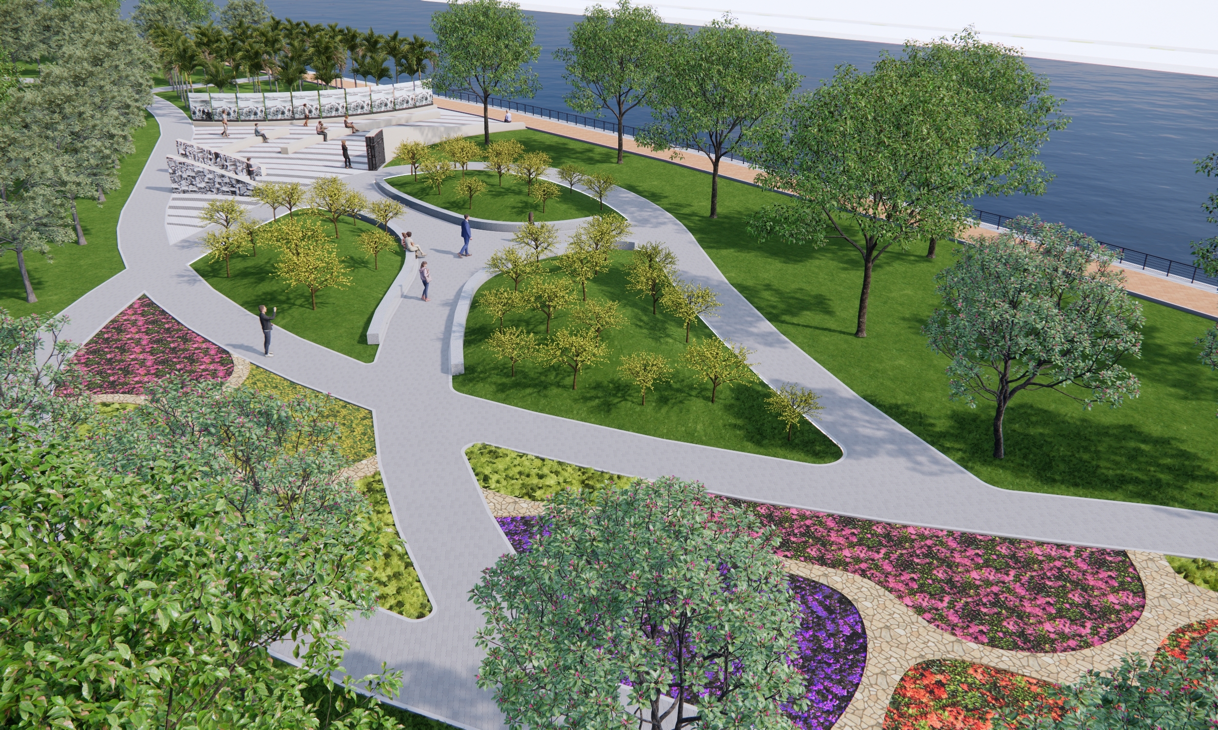 CÔNG VIÊN 12 THUỘC DỰ ÁN THAM LƯƠNG – BẾN CÁT