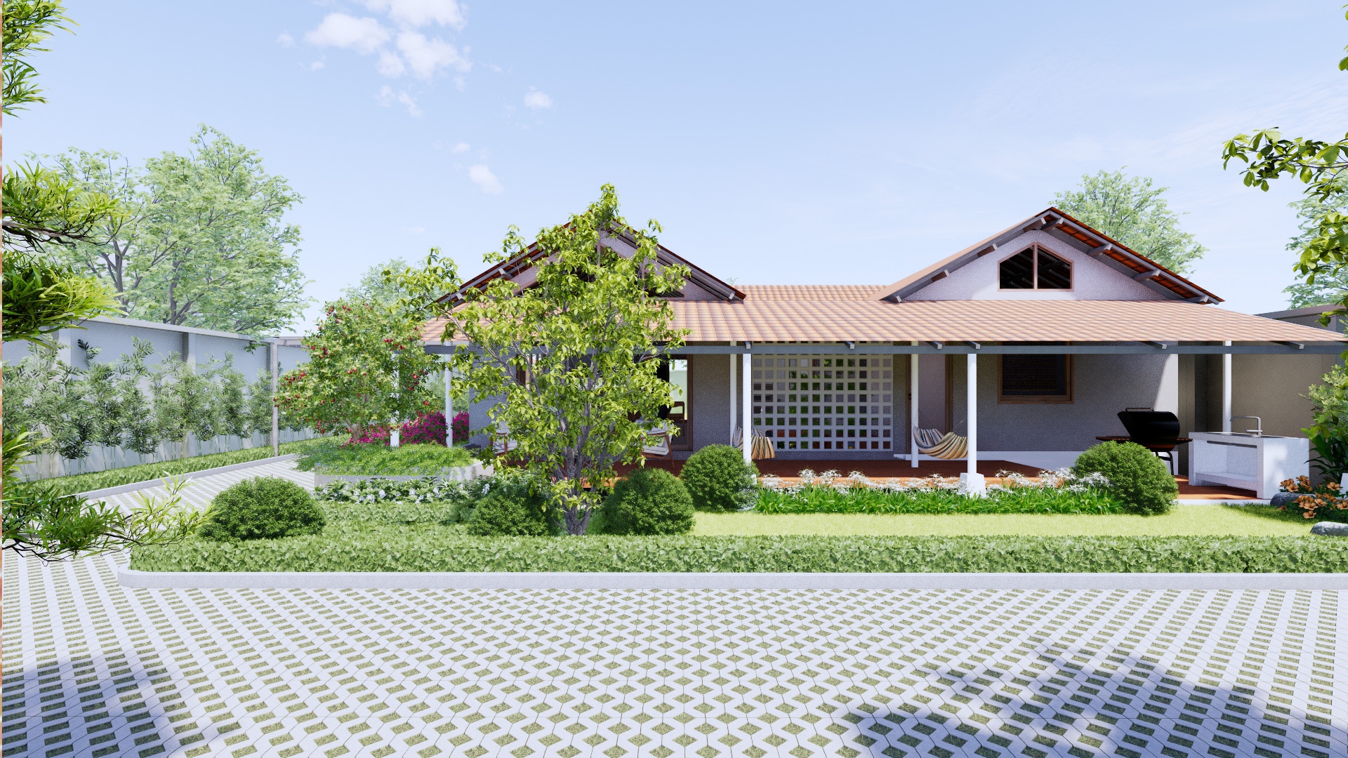 SÂN VƯỜN NHÀ HÓC MÔN