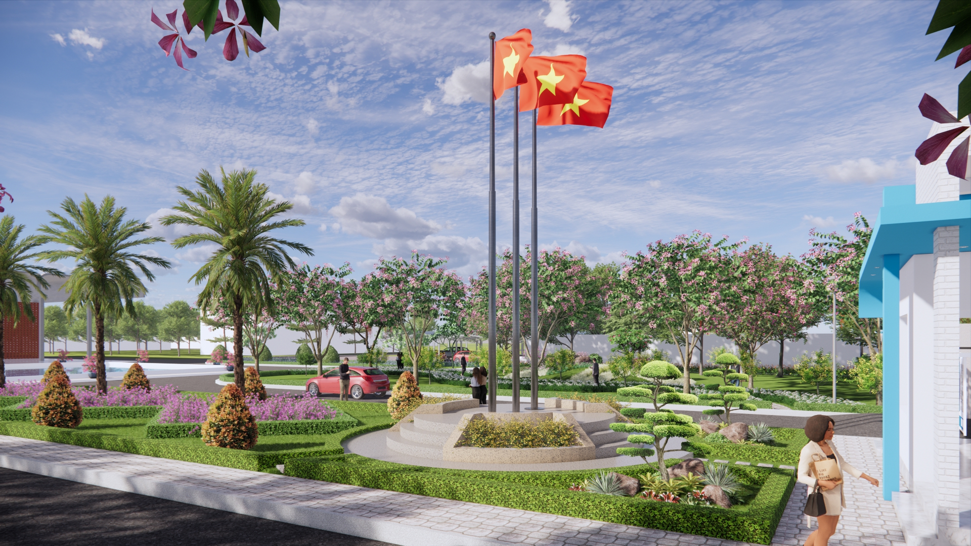 CẢNH QUAN CỔNG SỐ 1 NHÀ MÁY NƯỚC THỦ ĐỨC​