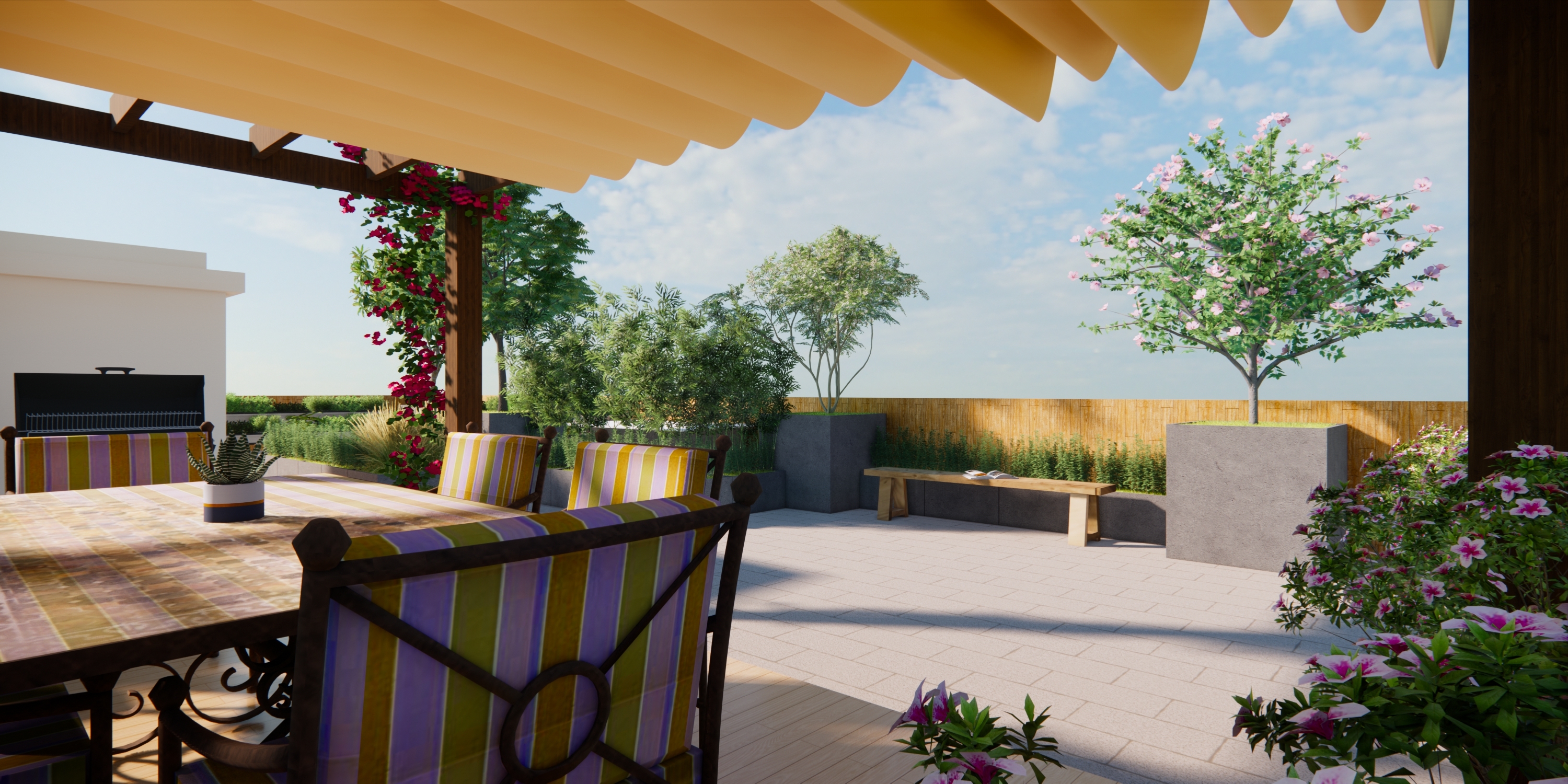 SÂN THƯỢNG NHÀ PHỐ