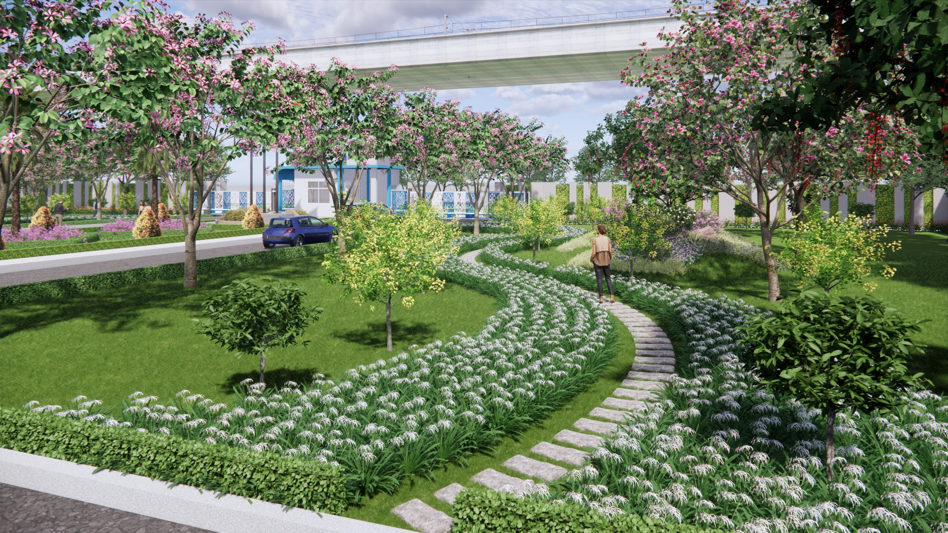 CẢNH QUAN CỔNG SỐ 1 NHÀ MÁY NƯỚC THỦ ĐỨC​