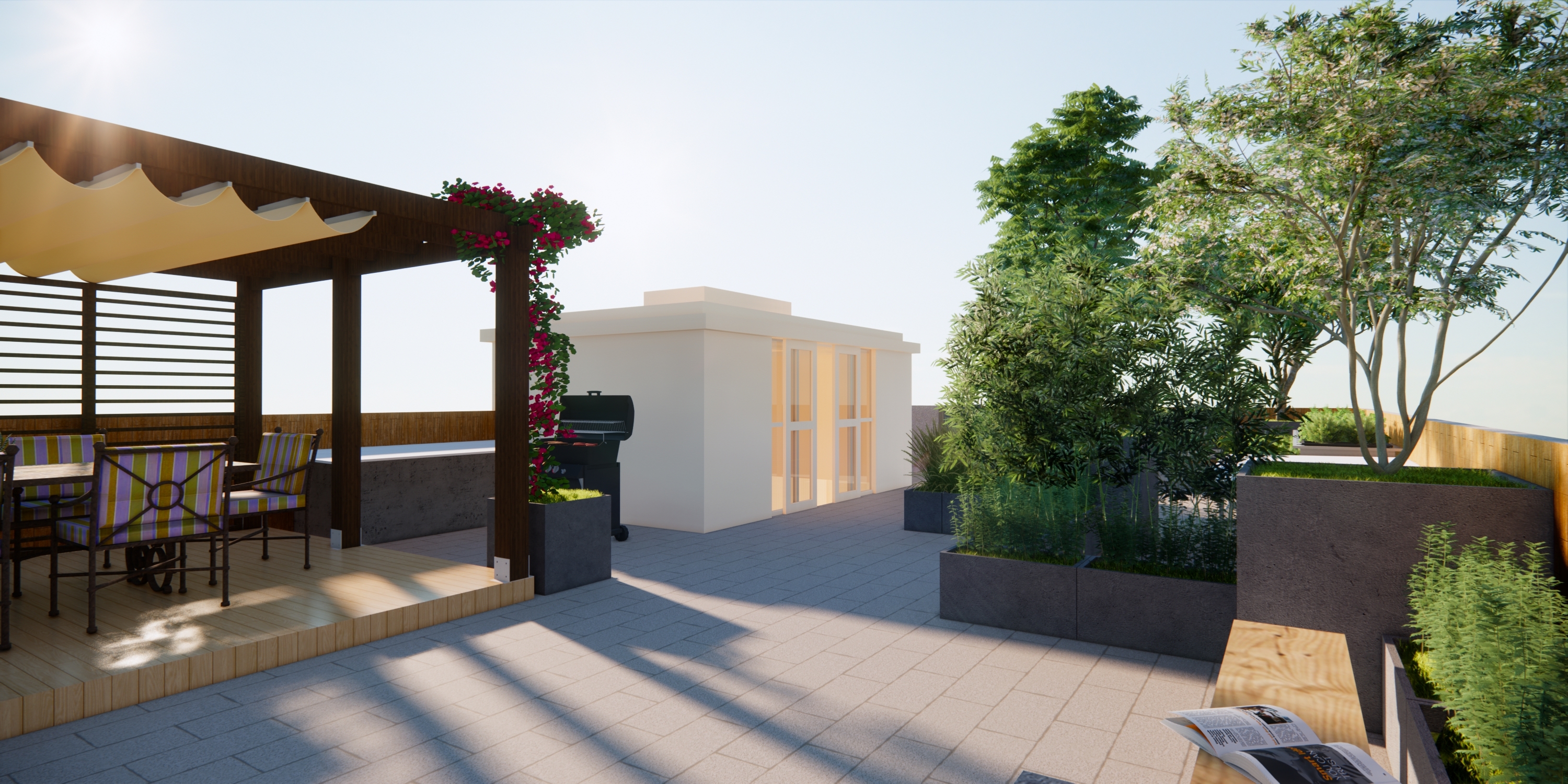 SÂN THƯỢNG NHÀ PHỐ