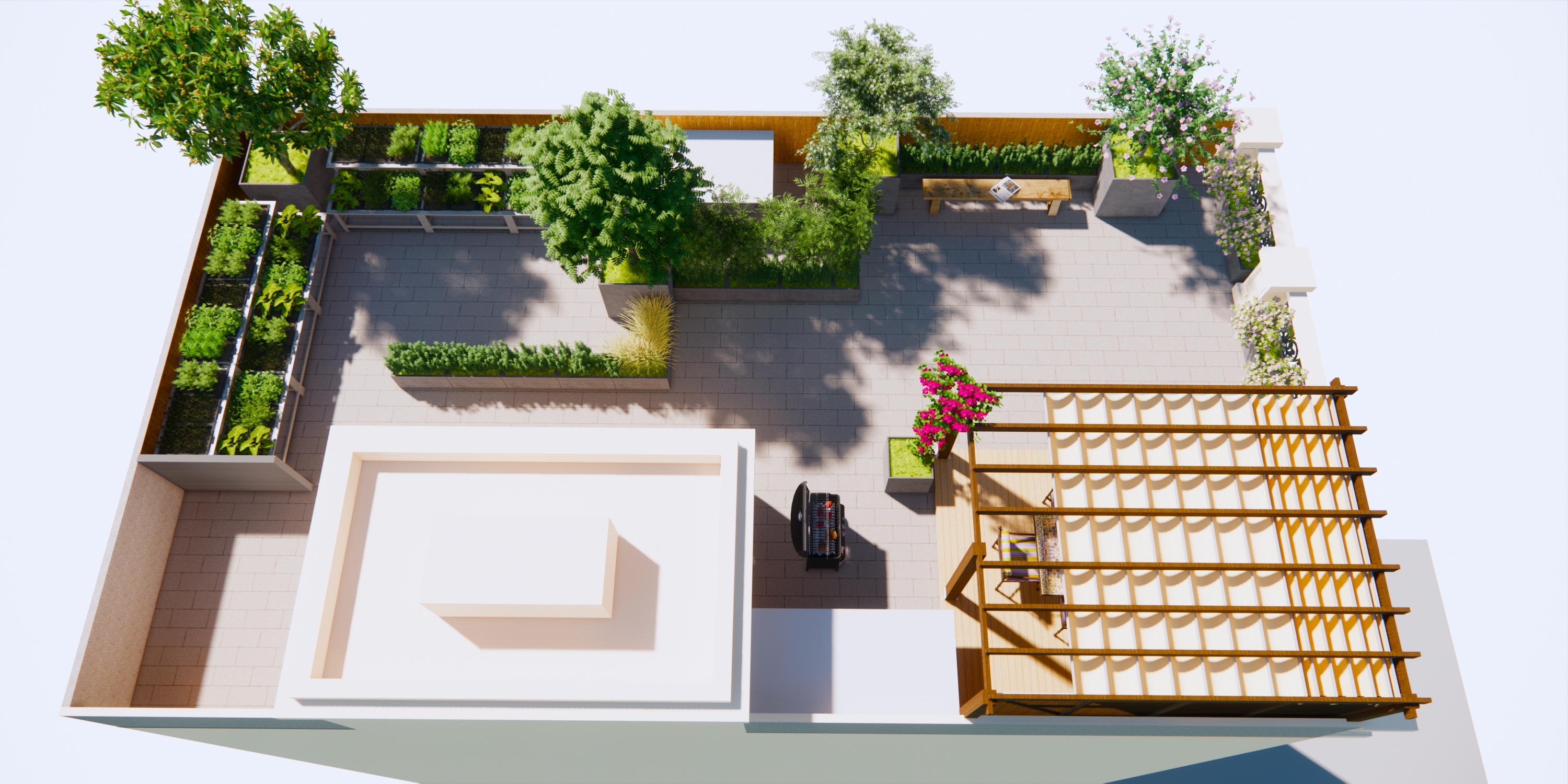 SÂN THƯỢNG NHÀ PHỐ