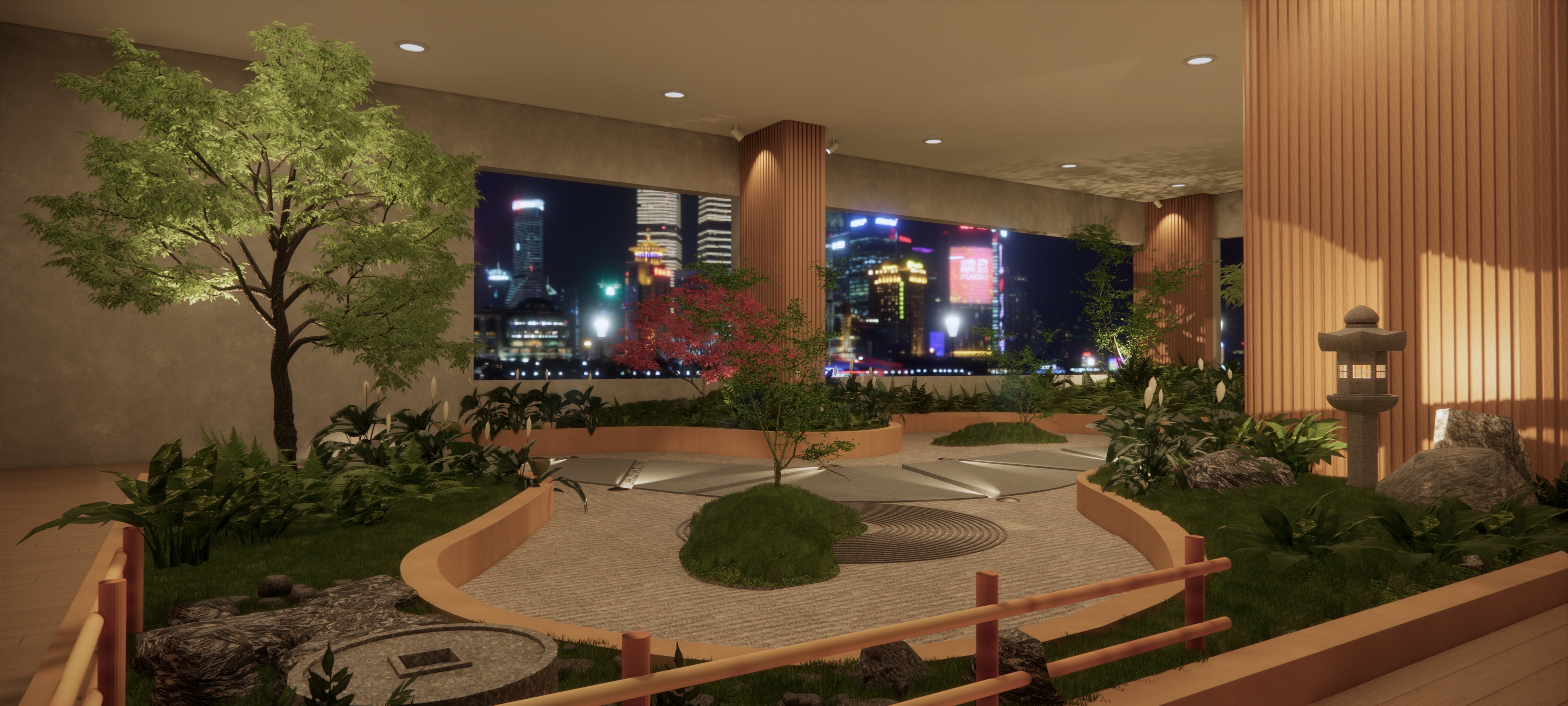 SÂN VƯỜN CĂN HỘ PHONG CÁCH NHẬT