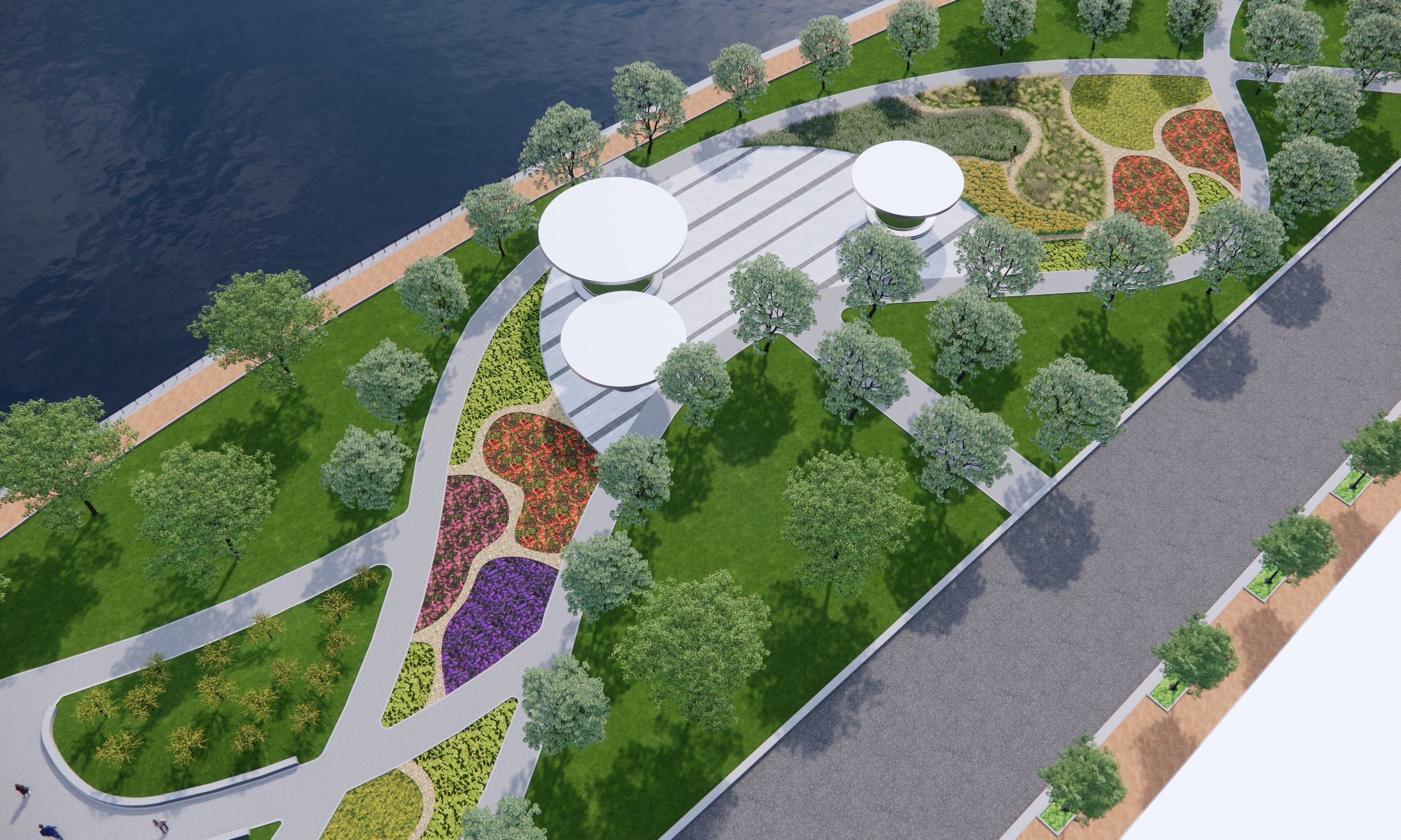 CÔNG VIÊN 12 THUỘC DỰ ÁN THAM LƯƠNG – BẾN CÁT