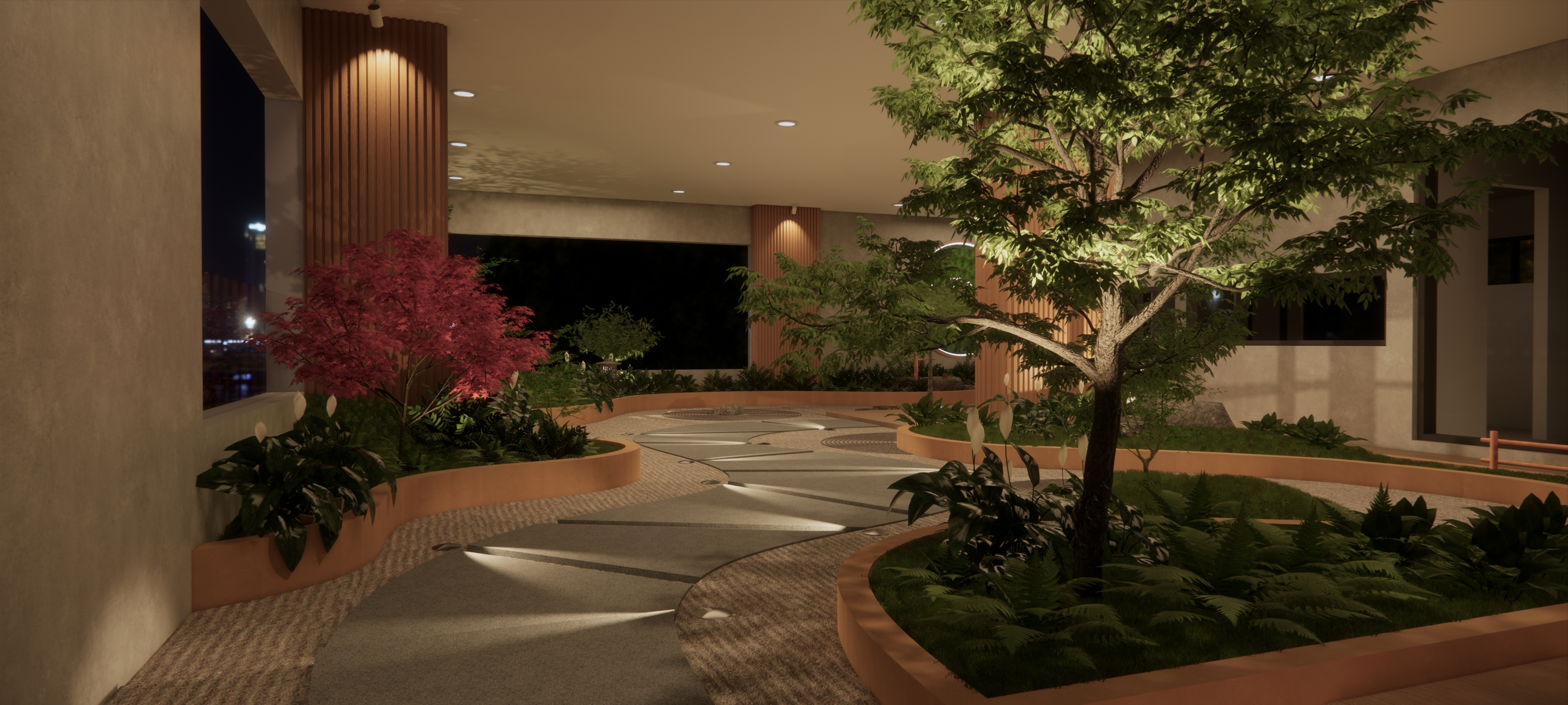 SÂN VƯỜN CĂN HỘ PHONG CÁCH NHẬT