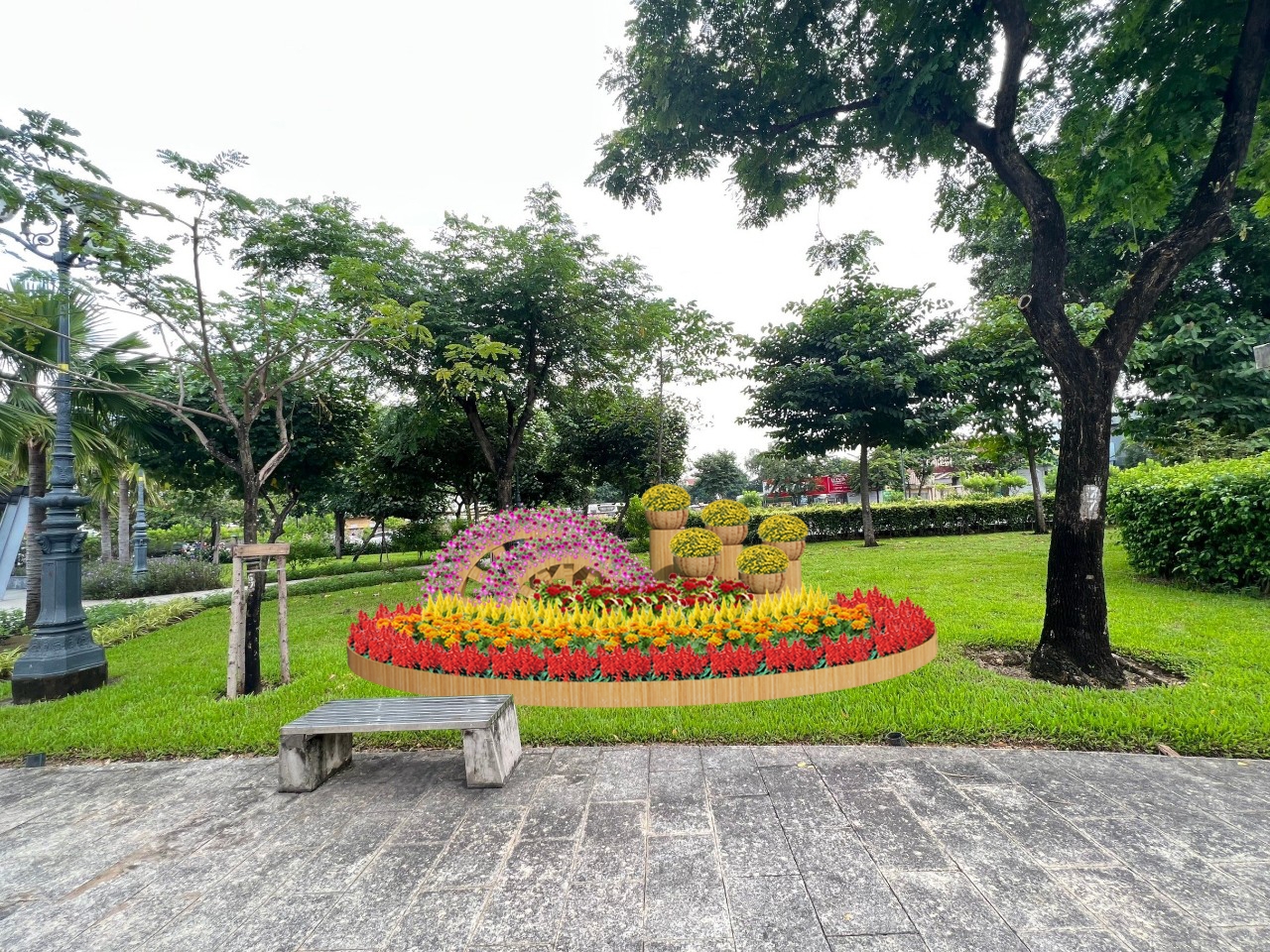 TRANG TRÍ LỄ - TẾT CÔNG VIÊN CẦU SÀI GÒN