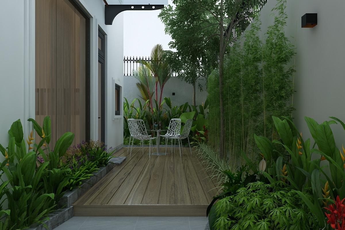 SÂN VƯỜN NHÀ PHỐ VŨNG TÀU