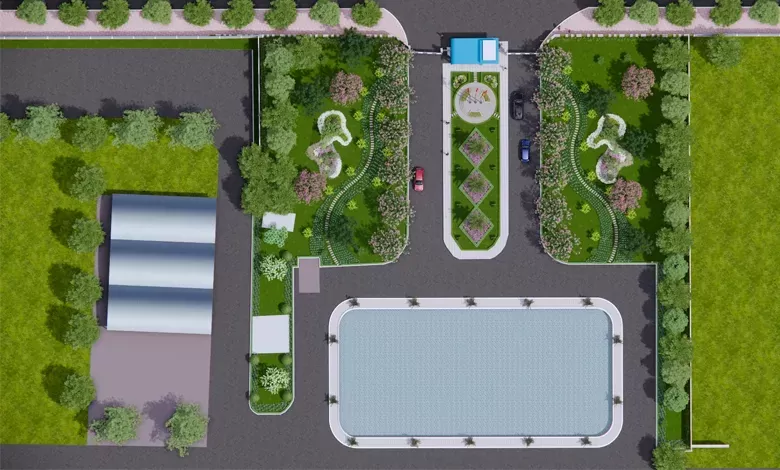 CẢNH QUAN CỔNG SỐ 1 NHÀ MÁY NƯỚC THỦ ĐỨC​