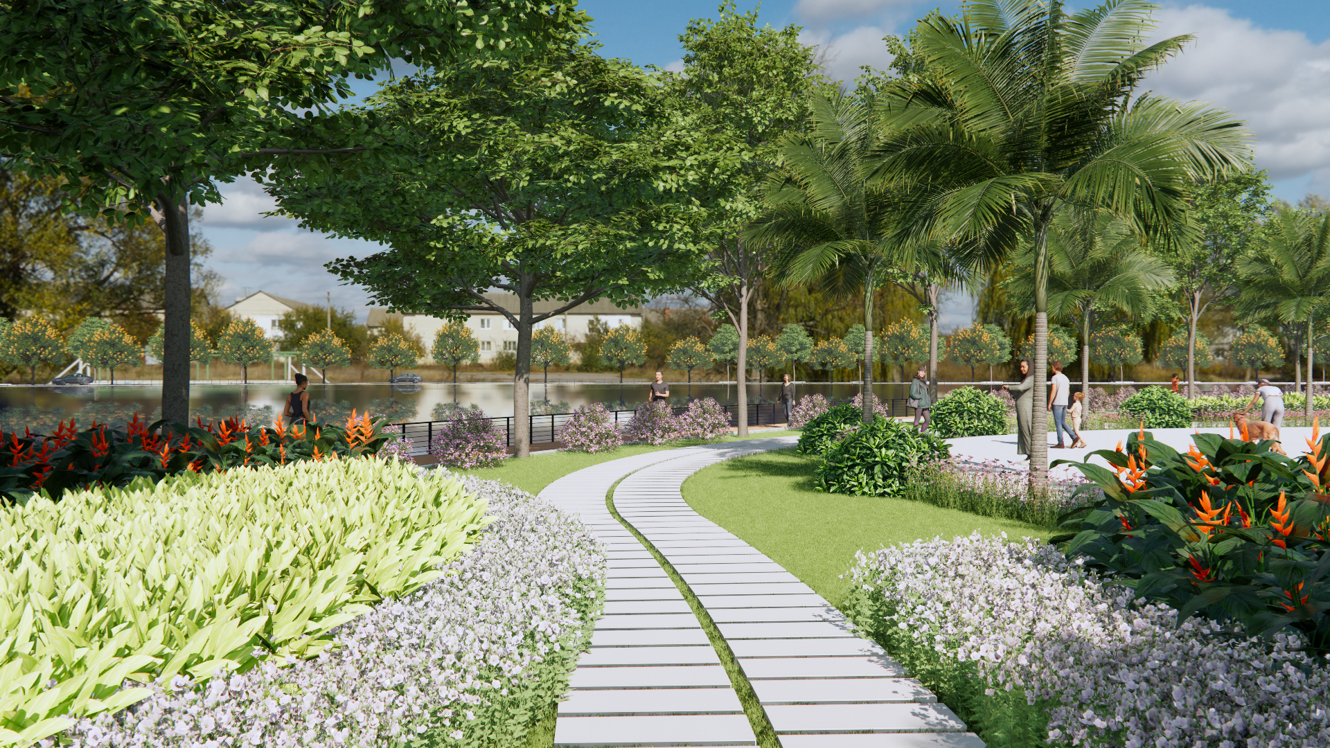 CÔNG VIÊN 14 THUỘC DỰ ÁN THAM LƯƠNG – BẾN CÁT