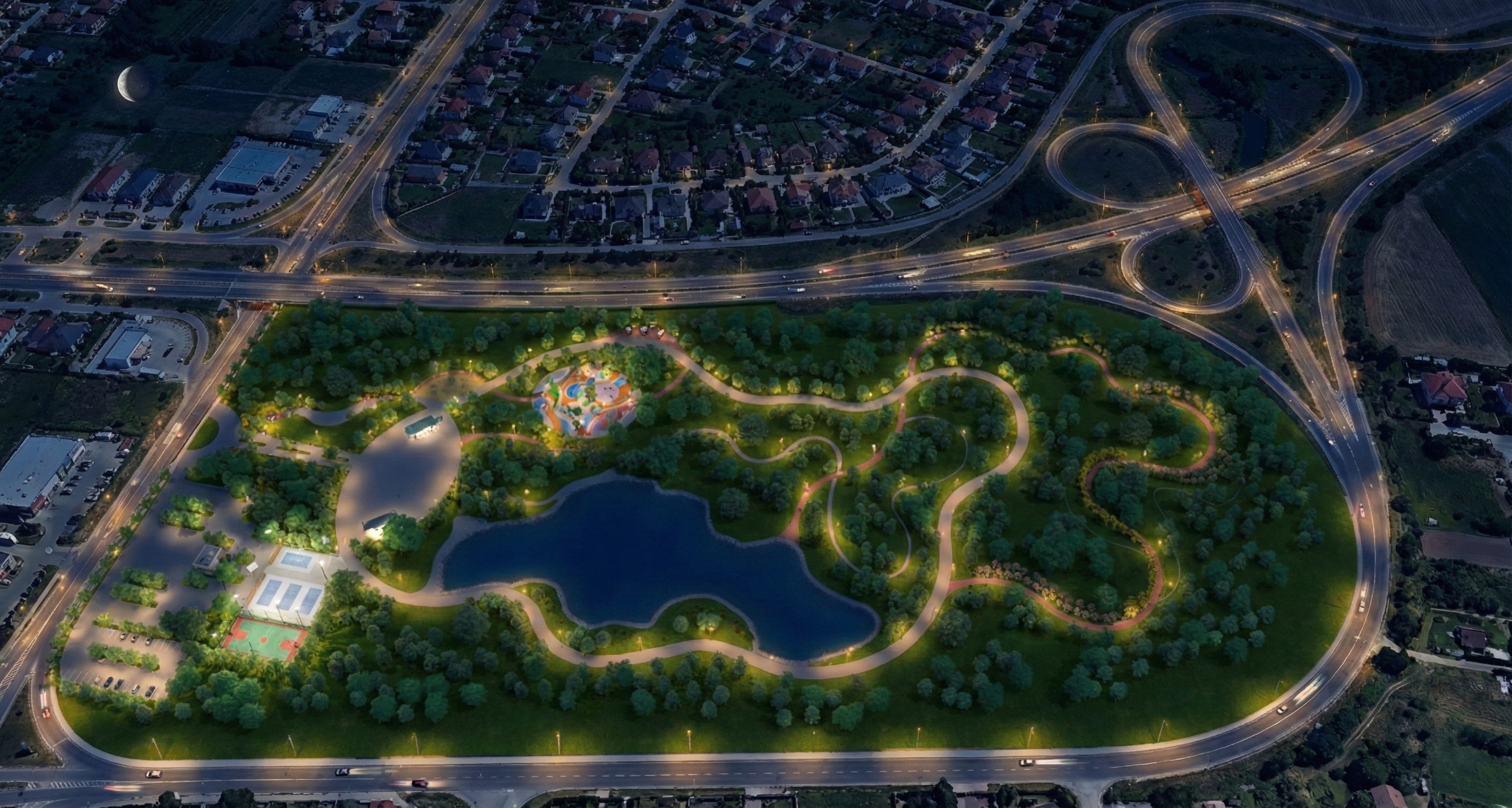 CÔNG VIÊN THUỘC DỰ ÁN ĐƯỜNG VÀNH ĐAI 3