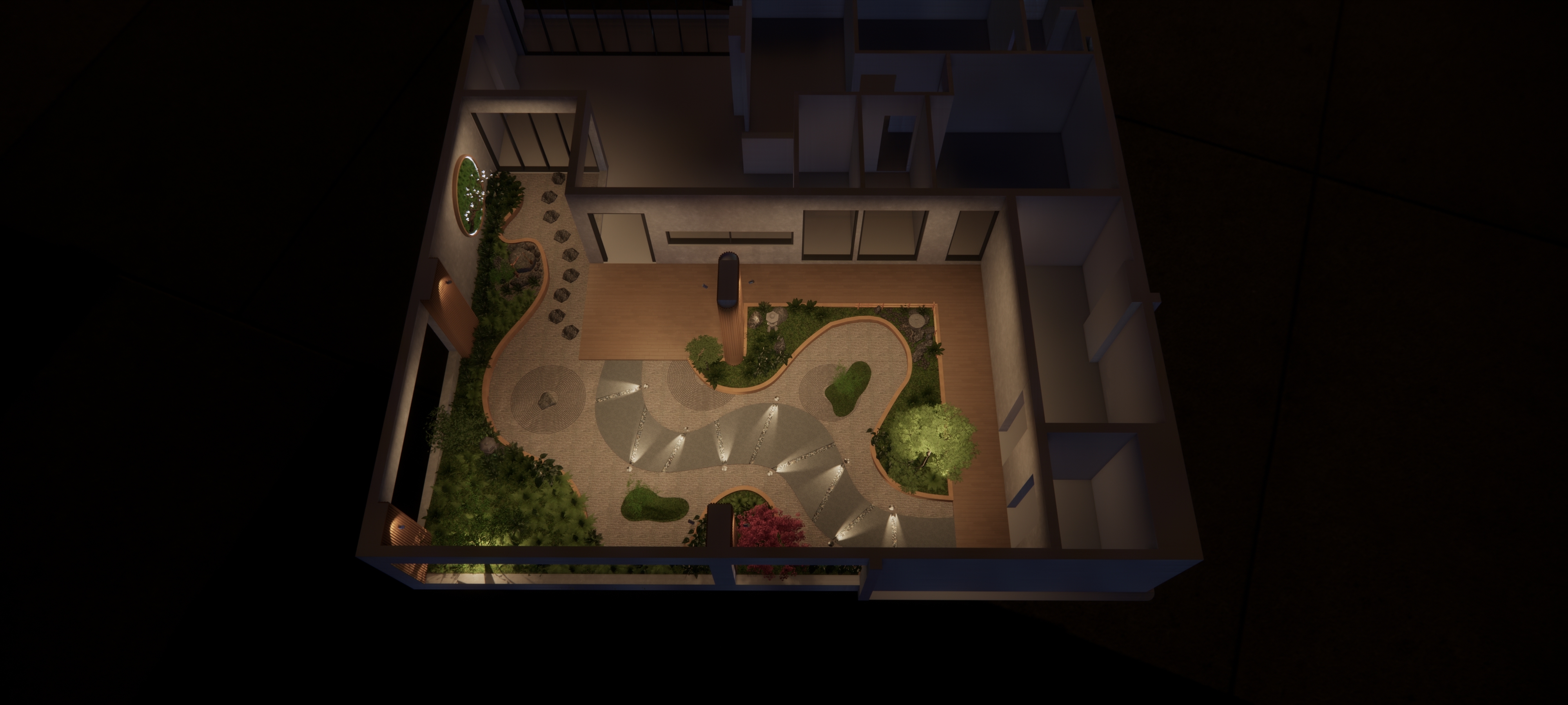 SÂN VƯỜN CĂN HỘ PHONG CÁCH NHẬT