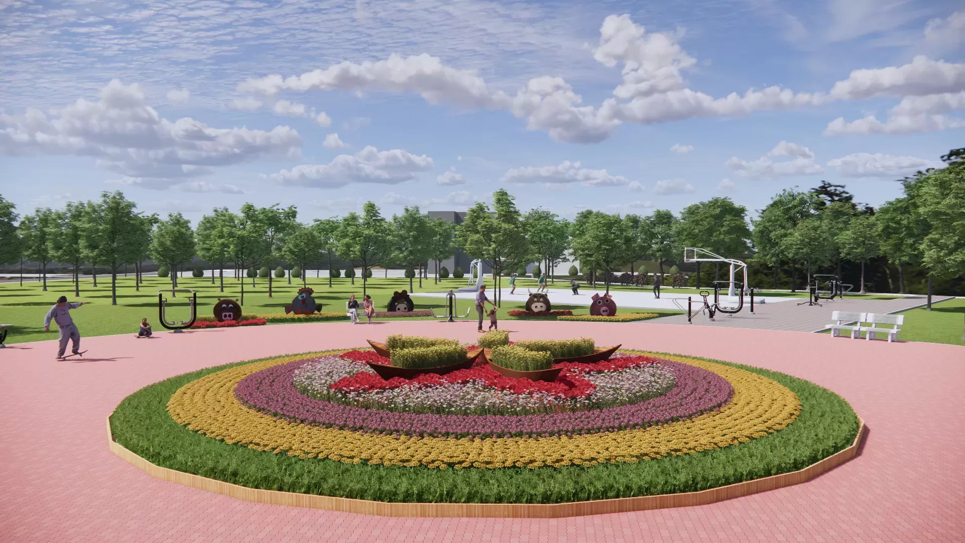 TRANG TRÍ LỄ - TẾT CÔNG VIÊN VĂN HÓA GÒ VẤP