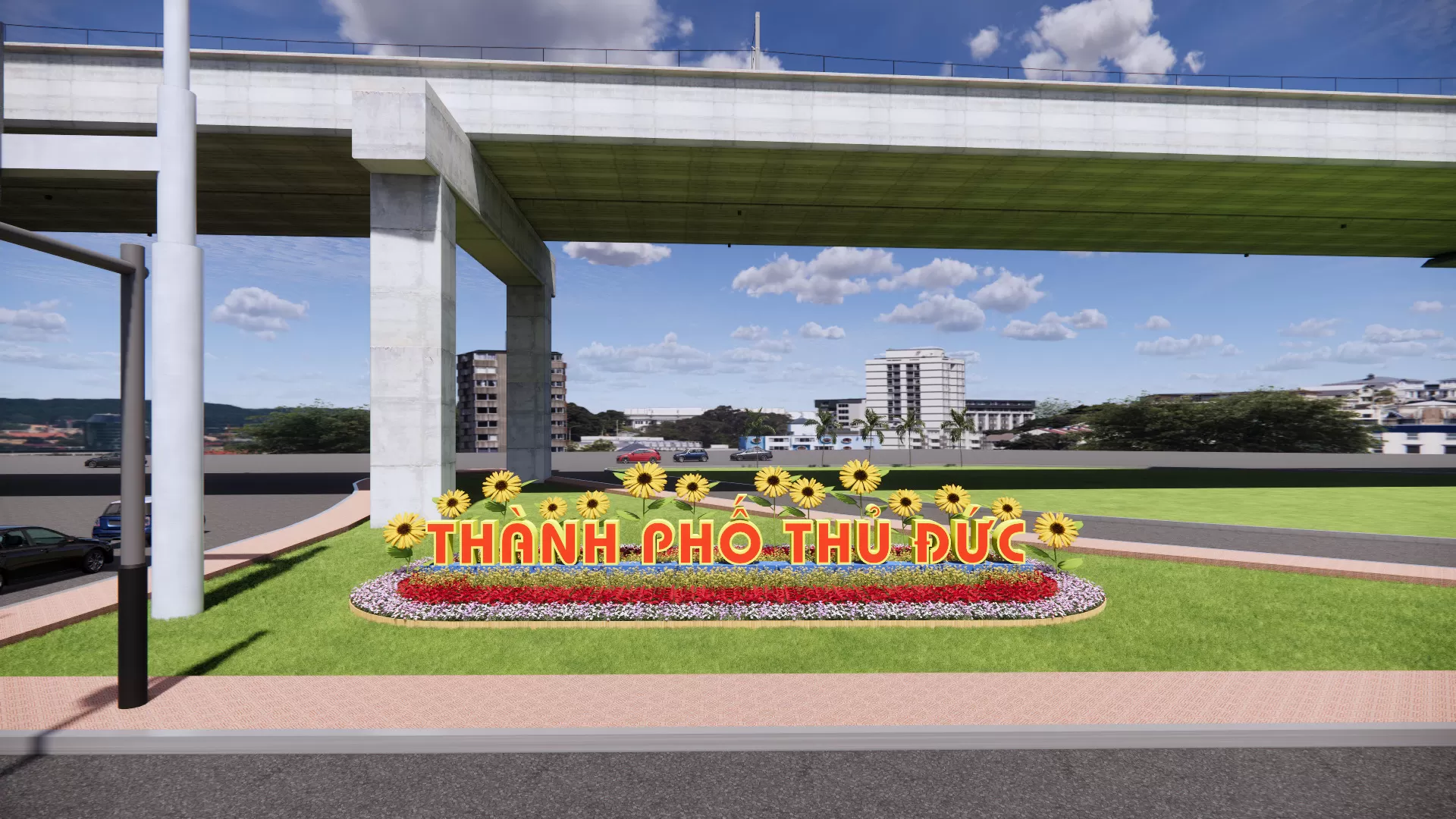 TRANG TRÍ LỄ - TẾT NGÃ TƯ THỦ ĐỨC